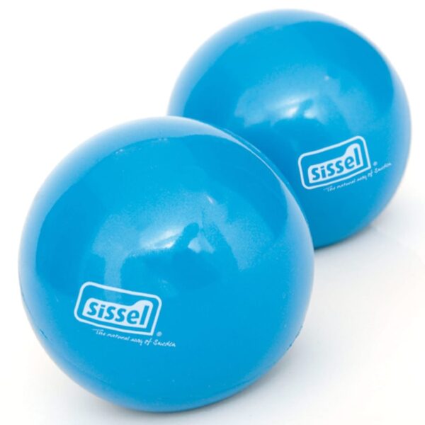 Sissel Pilates toningballer 2 stk 900 g blå SIS-310.038