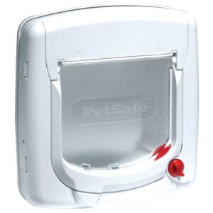 PetSafe Manuell 4-veis katteluke Deluxe 300 hvit 5002