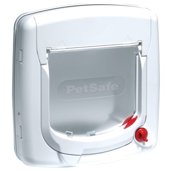 PetSafe Manuell 4-veis katteluke Deluxe 300 hvit 5002