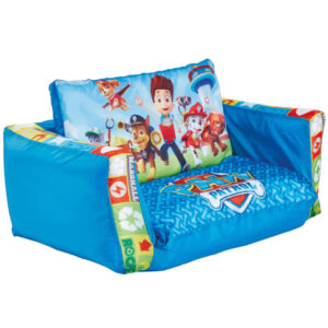 Paw Patrol 2-i-1 Oppblåsbar sovesofa 105x68x26 cm blå WORL268001