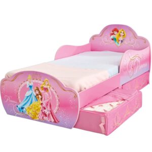 Disney Barneseng med skuffer Prinsesse 142x59x77 cm deluxe WORL660016