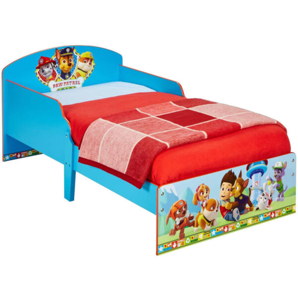 Paw Patrol Småbarnseng 145x59x77 cm blå WORL268006