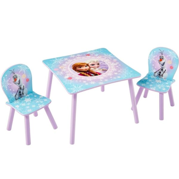 Disney Møbelsett 3 deler Frost 63x63x45 cm WORL234027