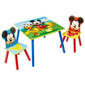 Disney Bord- og stolsett 3 deler Mikke Mus tre WORL119014