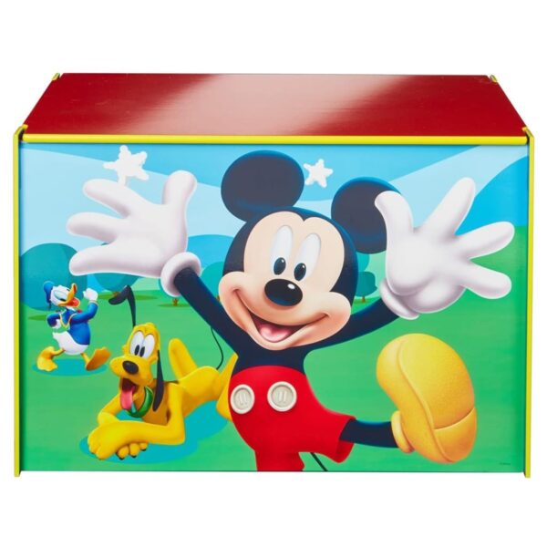 Disney Oppbevaringskasse Mikke Mus 60x40x40 cm blå tre WORL119012