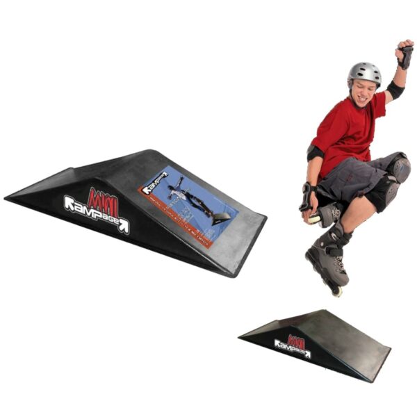 Rampage mini dobbel skateboardrampe