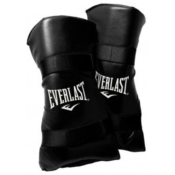 EVERLAST Skinneben- og vristbeskytter svart M