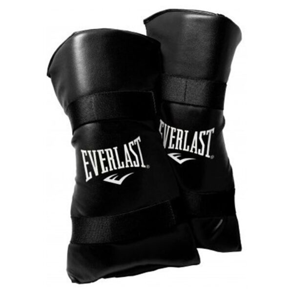 EVERLAST Skinneben- og vristbeskytter svart XL