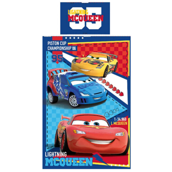 Disney Barnesengesett Biler Piston Cup 200x140 cm DEKB320050