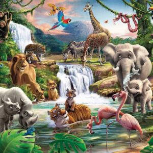 Walltastic Veggtapet Jungle Adventure 41776