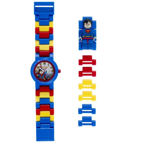 LEGO Heros Supermannklokke plast 8020257