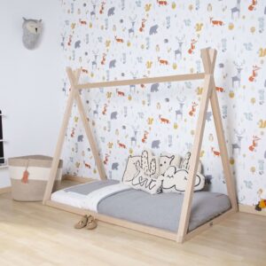 CHILDHOME Tipi-sengeramme 70x140 cm tre naturell