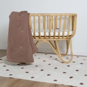 CHILDHOME Vattert teppe 140x100 cm rust