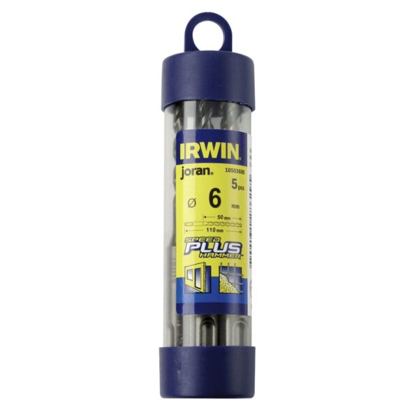 Irwin Borbits Speedhammer Plus 6 x 110 mm 5 stk 10503605