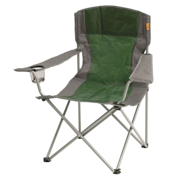 Easy Camp Sammenleggbar campingstol grå grønn 53x82x88 cm 480046