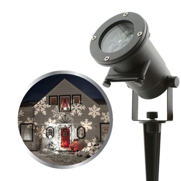 Night Stars LED Lys Holiday Charms 6 mønster 12 W NIS004