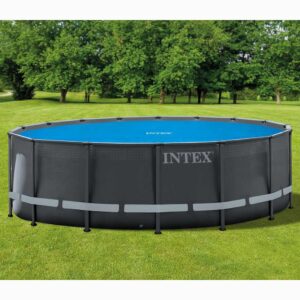 Intex Soldrevet bassengtrekk rundt 488 cm