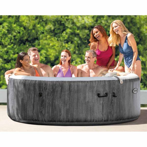 Intex PureSpa Boblebad Greywood DELUXE 216 cm