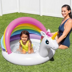 Intex Babybasseng Unicorn 127x102x69 cm