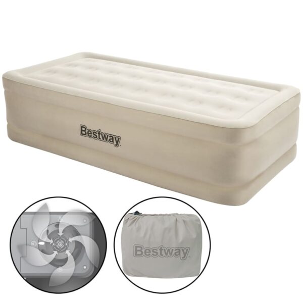 Bestway Luftseng Essence Fortech Twin 191x97x51 cm beige