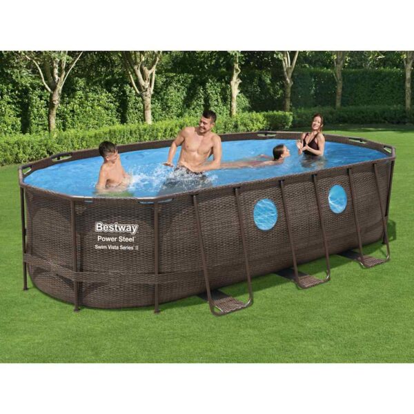 Bestway Power Steel Swim Vista Series Basseng 549x274x122 cm