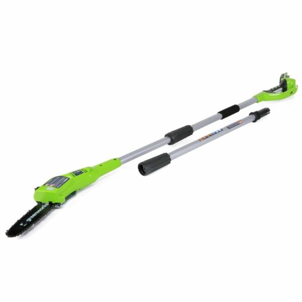 Greenworks Grensagsett med 24 V 2 Ah batteri G24PS20 20 cm 2000107UA