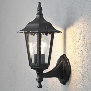 KONSTSMIDE Vegglampe Firenze oppover matt svart