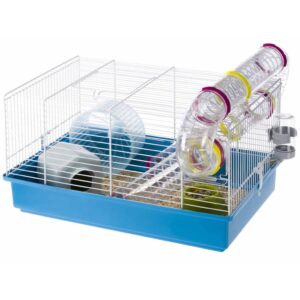 Ferplast Hamsterbur Paula blå 46x29