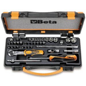 Beta Tools Pipenøkkel- og bitsett i 39 deler 900/C11 009000971