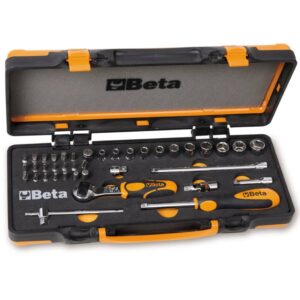 Beta Tools Pipenøkkel- og bitsett i 39 deler 900/C12M 009000963