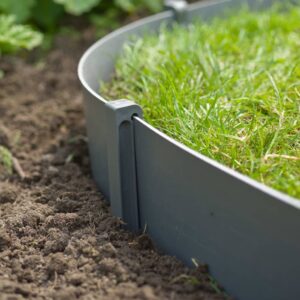 Nature Hagekant og bakkepluggsett grå