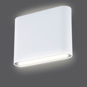 Smartwares Opp-og-ned LED-vegglampe 9 W hvit GWI-003-DH