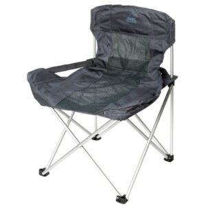 Camp Gear Sammenleggbar campingstol Deluxe Compact antrasitt 1204739