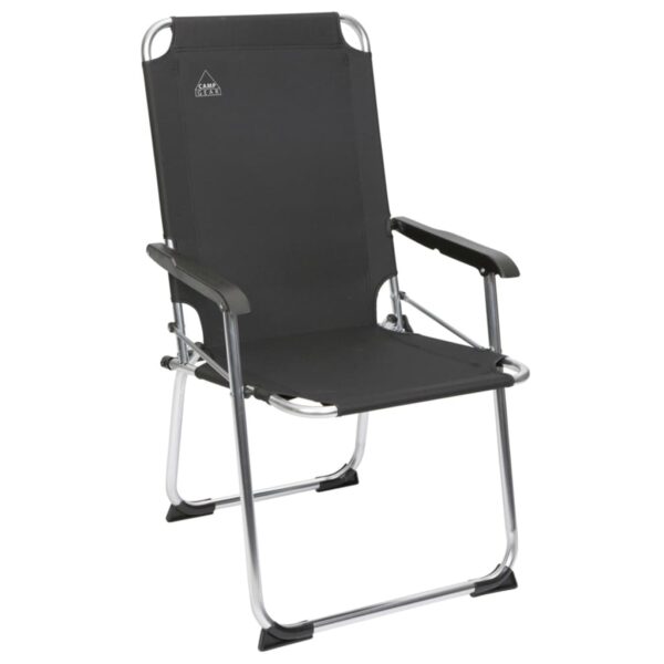 Camp Gear Sammenleggbar stol Comfort antrasitt aluminium 1211943