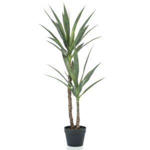 Emerald Kunstig yucca 110 cm i potte