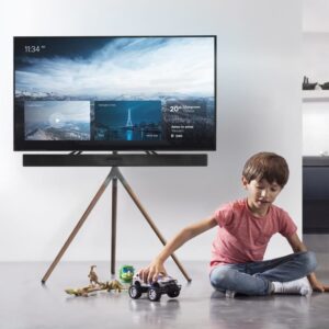 One For All TV-stativ 32"-65" mørkebrun