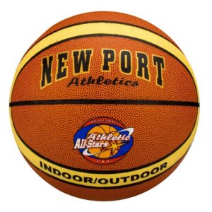 New Port Basketball laminert PVC-lær 16GF