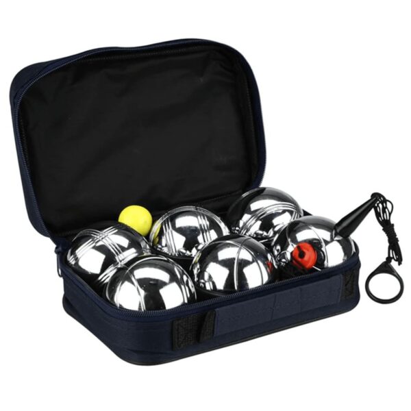 Get & Go Petanque sett Krom/Marineblå 52JL