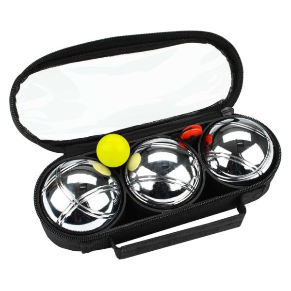 Get & Go Jeu De Boules IV 3 baller sølv COD 52JP-COD-Uni