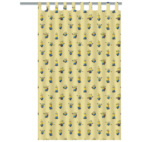 Disney Barnegardiner Minions 250x140 cm gul ASSO220008