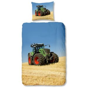 Good Morning Dynetrekk 4208-P TRACTOR 140x200/220 cm flerfarget