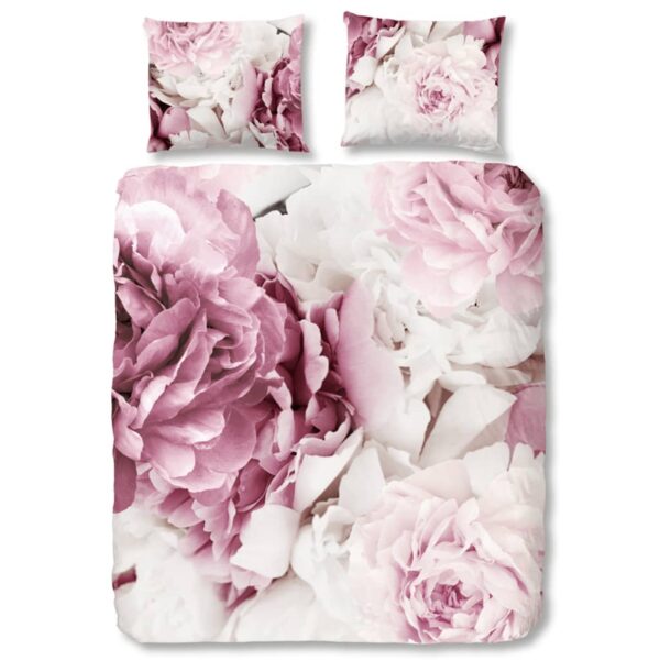 Good Morning Sengesett 5028-P Peonies 155x220 cm rosa