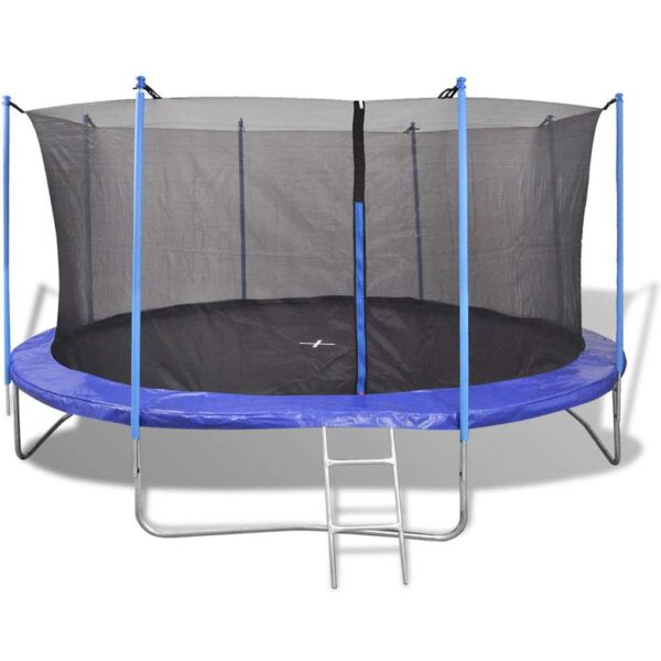 vidaXL Trampolinesett 5 deler 4