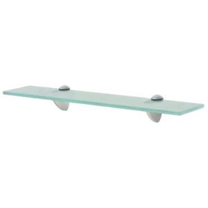 vidaXL Flytende hylle glass 50x10 cm 8 mm