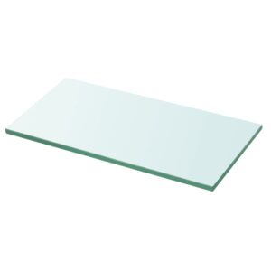 vidaXL Hyllepanel klart glass 30x12 cm