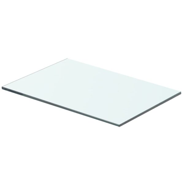 vidaXL Hyllepanel klart glass 40x20 cm