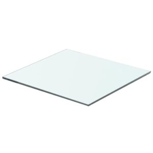 vidaXL Hyllepanel klart glass 40x30 cm