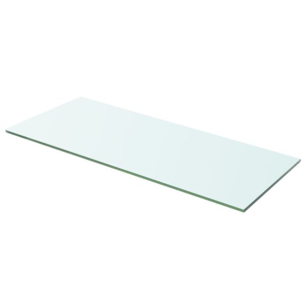 vidaXL Hyllepanel klart glass 60x20 cm