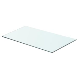 vidaXL Hyllepanel klart glass 60x30 cm