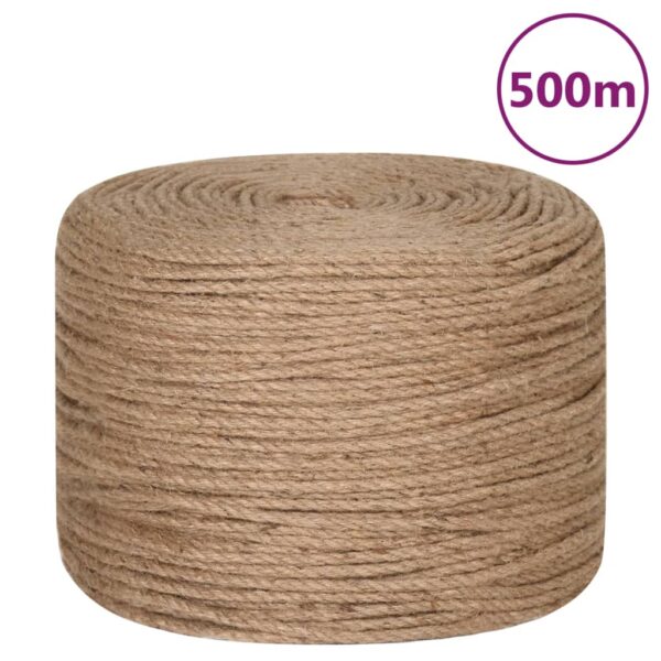 vidaXL Tau 100% jute 6 mm 500 m